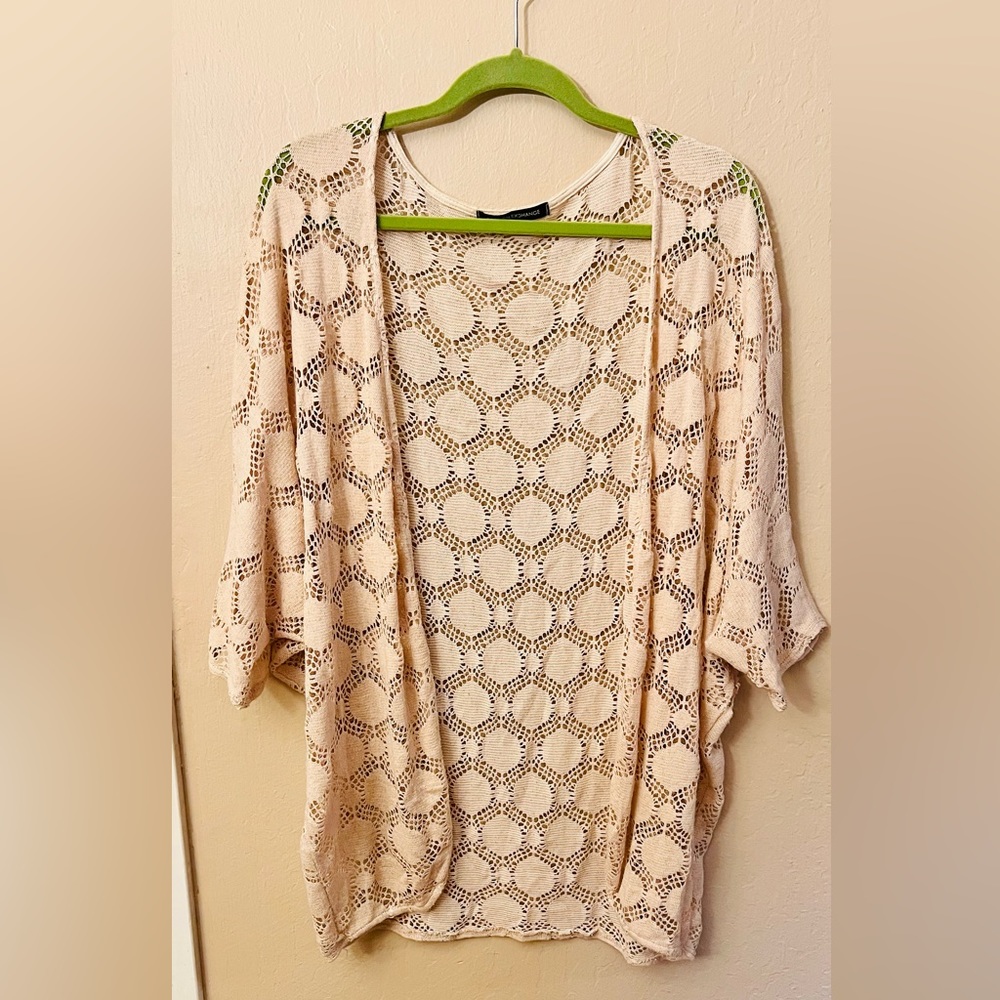 Foreign Exchange Knit Coverup/Cardigan